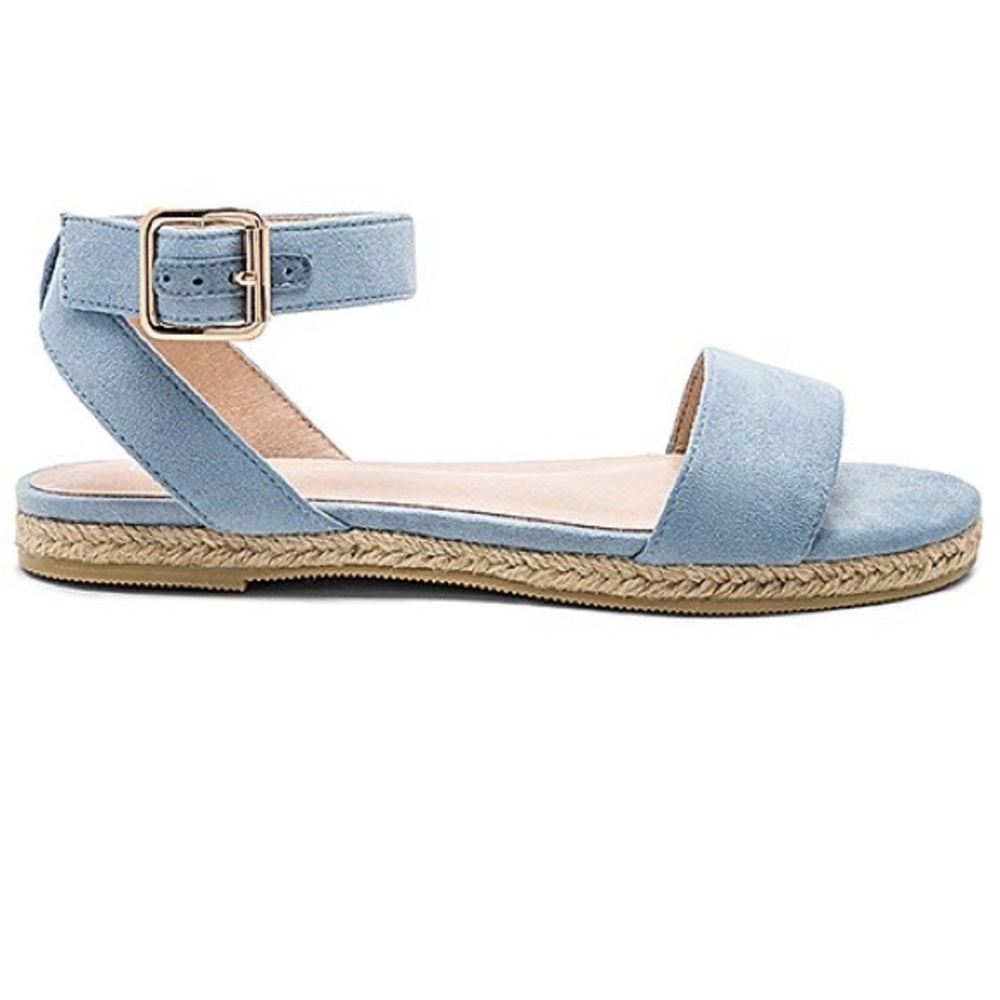 RAYE Liza Sandal in Cloud, Size 6.5